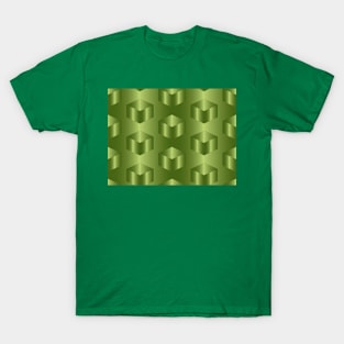 Green cubes T-Shirt